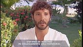 Stefano De Martino in collegamento dall'Honduras