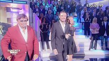 Umberto Smaila, il figlio Rudy e sua moglie Paola