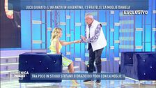 Luca Giurato ospite di Barbara d'Urso