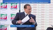 Berlusconi: "alzare le pensioni, è possibile"