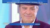 Enrico Montesano ospite insieme ai due figli
