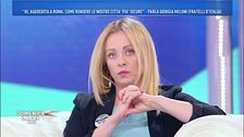 Giorgia Meloni in vista delle prossime elezioni politiche