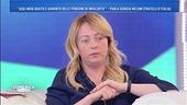Giorgia Meloni a tutto campo
