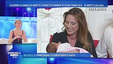 Annalisa Minetti è diventata mamma