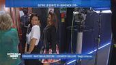 Il backstage di Domenica live