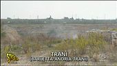 Trani, vecchie discariche e fumo dal sottosuolo
