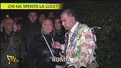 Roma, quartiere senza illuminazione