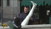 L'ultima arma di Salvini: la gamba