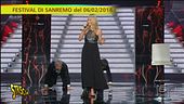 Siparietto della scarpa a Sanremo