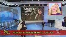 L'incandescente fuori onda di Federica Panicucci