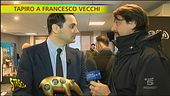 Tapiro a Francesco Vecchi