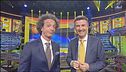 Ingresso in studio di Salvo e Valentino