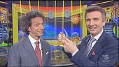 Ingresso in studio di Ficarra e Picone
