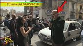 Schiaffo a Luca Abete