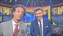 Ingresso in studio di Salvo e Valentino