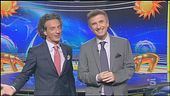 Ingresso in studio di Salvo e Valentino