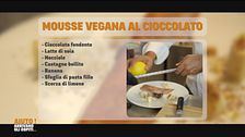 Il menù vegano