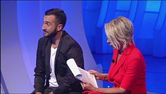 Gli occhi lucidi di Maria