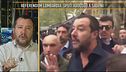 Milano: Matteo Salvini contestato