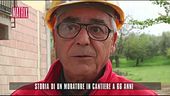 Storia di un muratore in cantiere a 66 anni