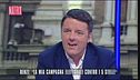 Renzi: "la mia campagna elettorale contro i 5 Stelle"