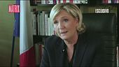 L'intervista a Marine Le Pen