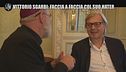 SARNATARO: Vittorio Sgarbi: faccia a faccia col suo hater
