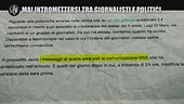 PASCA: Mai intromettersi tra giornalisti e politici