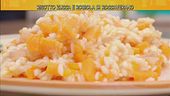 Risotto zucca e robiola di Roccaverano