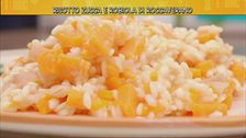 Risotto zucca e robiola di Roccaverano