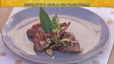 Costolette di agnello con funghi porcini