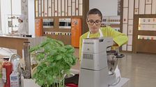 Mini cassoni con verdure dell'orto