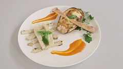 La seconda portata "La Barca con le Reti"