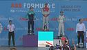 Il podio dell'E-Prix Messico