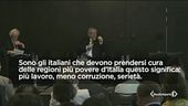 "Più lavoro, meno corruzione, serietà..."