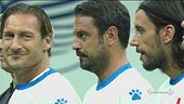 Totti in finale con le leggende