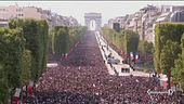 I festeggiamenti di Parigi