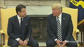 Conte a colloquio con Trump