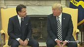 Conte a colloquio con Trump