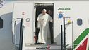 Il Papa con le vittime di pedofilia