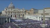 100mila fedeli in piazza San Pietro