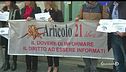 "Giù le mani dall'informazione"