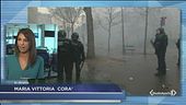 Gilet gialli, scontri a Parigi
