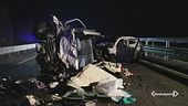 Auto contromano, 6 morti