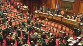 Manovra, proteste al Senato