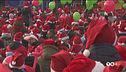 Natale, corsa ai regali Babbi Natale a Torino