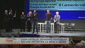 Matteo Salvini on stage