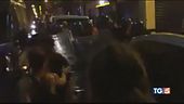 Aggredito il corteo