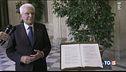 Mattarella: necessario tenere i conti in ordine