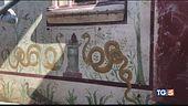 Pompei, emerge la casa del giardino incantato